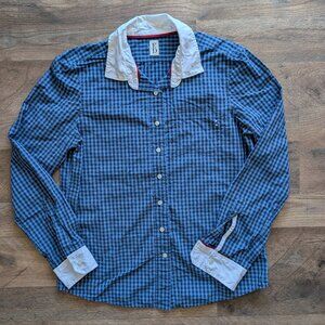 ED Ellen Degeneres Button Down Size M 100%Cotton